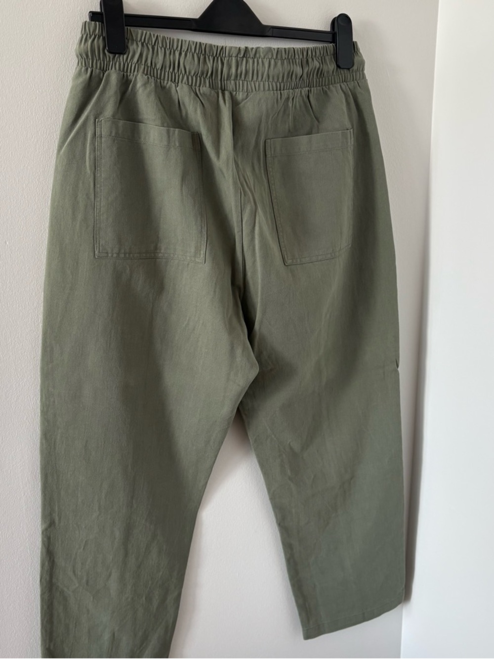 Zara Women’s‎ Jogger Pants In Light Khaki Green Size XL NWOT - Picture 11 of 16